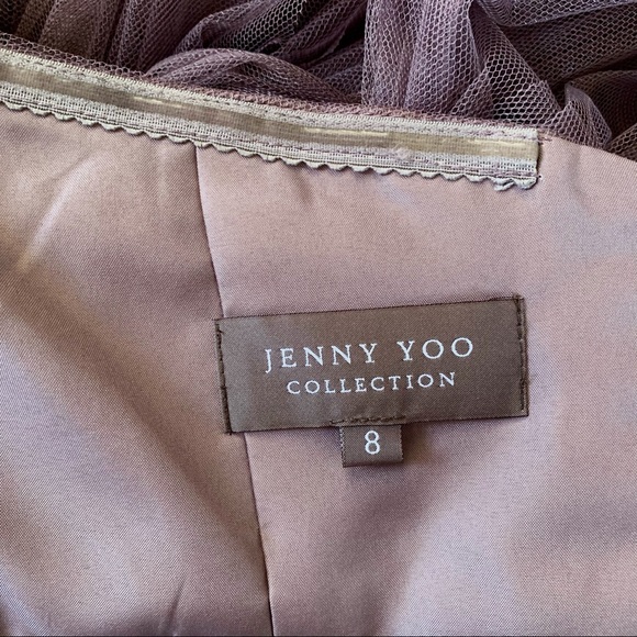 Jenny Yoo Lilac convertible bridesmaid gown size 8 - Picture 9 of 9